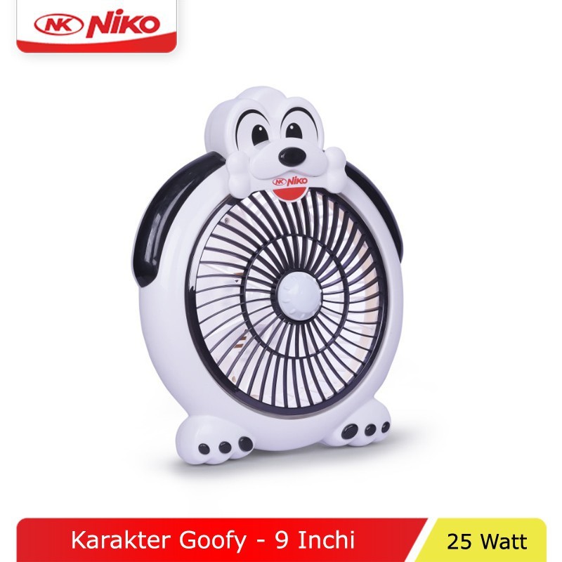 NIKO NK 905 Guffy - Kipas Angin Desk Fan 9&quot; / Kipas Angin Meja 9 Inch