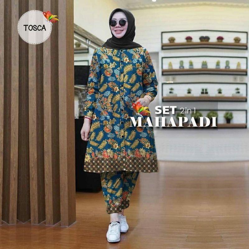 IS ZC-Set Mahapadi / Setelan Wanita / Pakaian Wanita / Setelan Batik