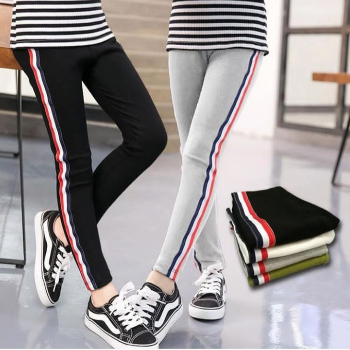 Legging Anak Stripe  #JLStore