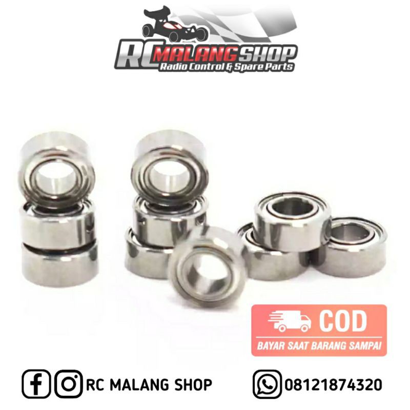 Bearing 3x6x2.5mm MR63ZZ Axle Gardan Shaft As MN D90 MN99S WPL C14 C24 C34 C44