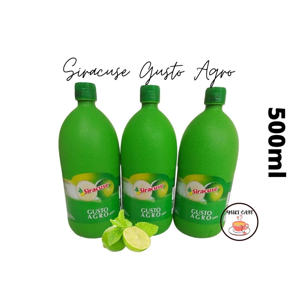 

SIRACUSE LEMON KONSENTRAT 500ML - LIME (HIJAU)