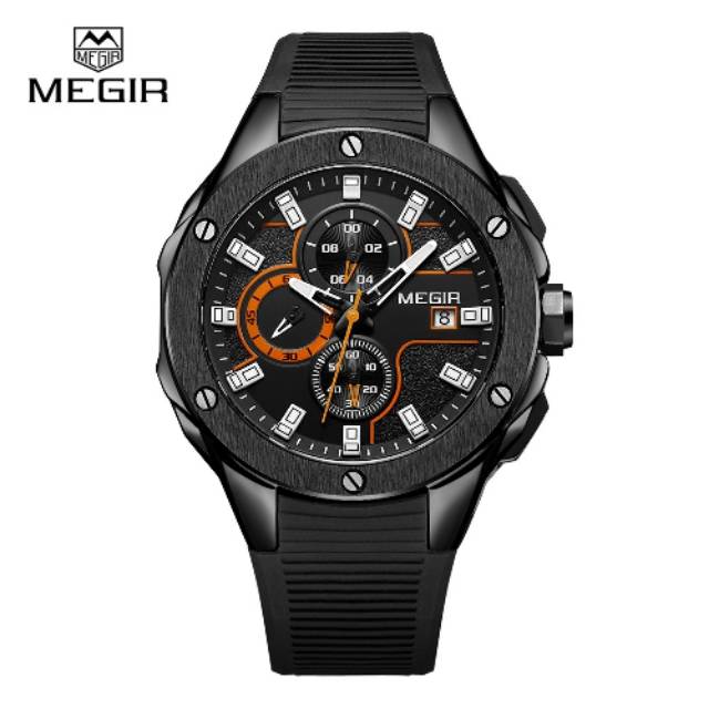 Megir 2053 / Jam Tangan Pria Premium  / Chronograph / Limited Premium Watch