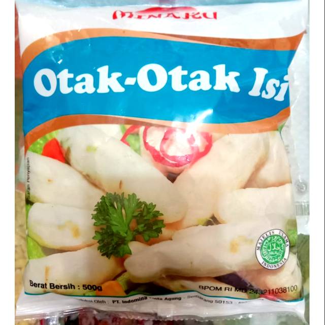 

OTAK OTAK ISI - MINAKU/ PAK DEN 500 GRAM (TERDAFTAR BPOM) TERSEDIA DI GRABFOOD / GOSEND SURABAYA