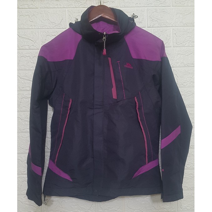 Trespass Jaket Outdoor Waterproof Preloved Second Cewe