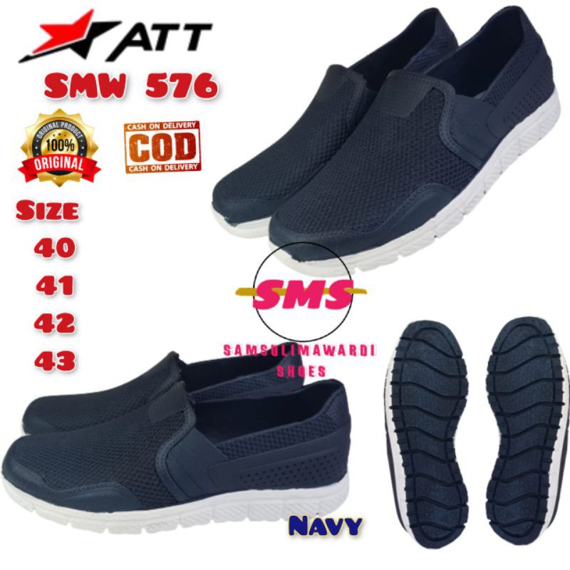 SEPATU PRO ATT ORIGINAL SMW 576 SLIP ON