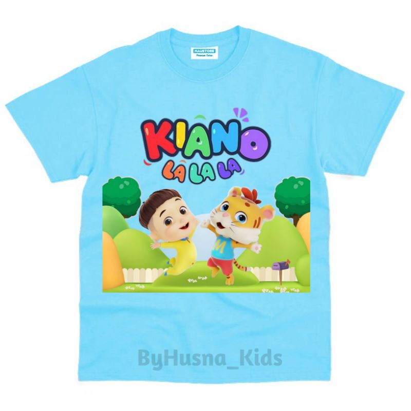 KIANO LALALA KARTUN YOUTUBE BAJU ANAK KAOS ANAK KIANO LALALA YOUTUBE ATASAN ANAK BAYI BALITA BATITA 