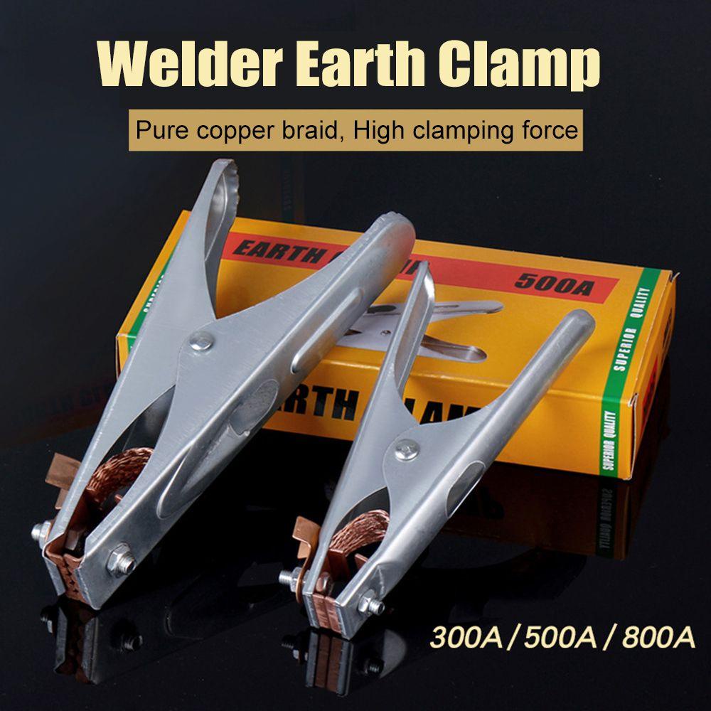 POPULAR Populer Earth Clamp Arc Welder Tools Klip Kabel Las Kepang Tembaga