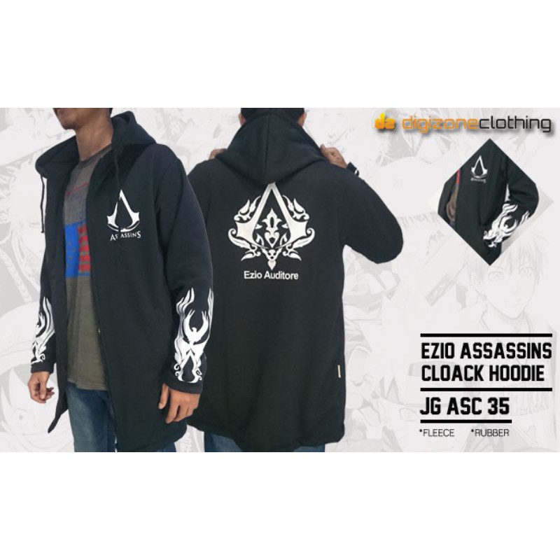 jaket ezio assasins cloak hoddie jg ASC 35