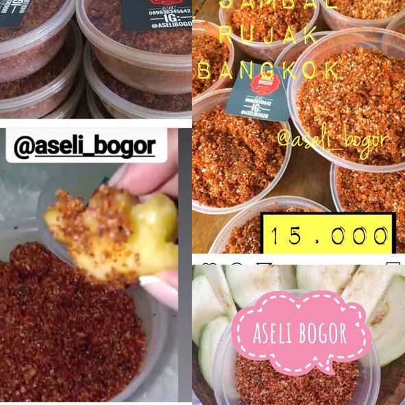 

(Best seller) SAMBAL RUJAK ( ROJAK) BANGKOK HALAL 200ML ➠ Stok Banyak (⌒