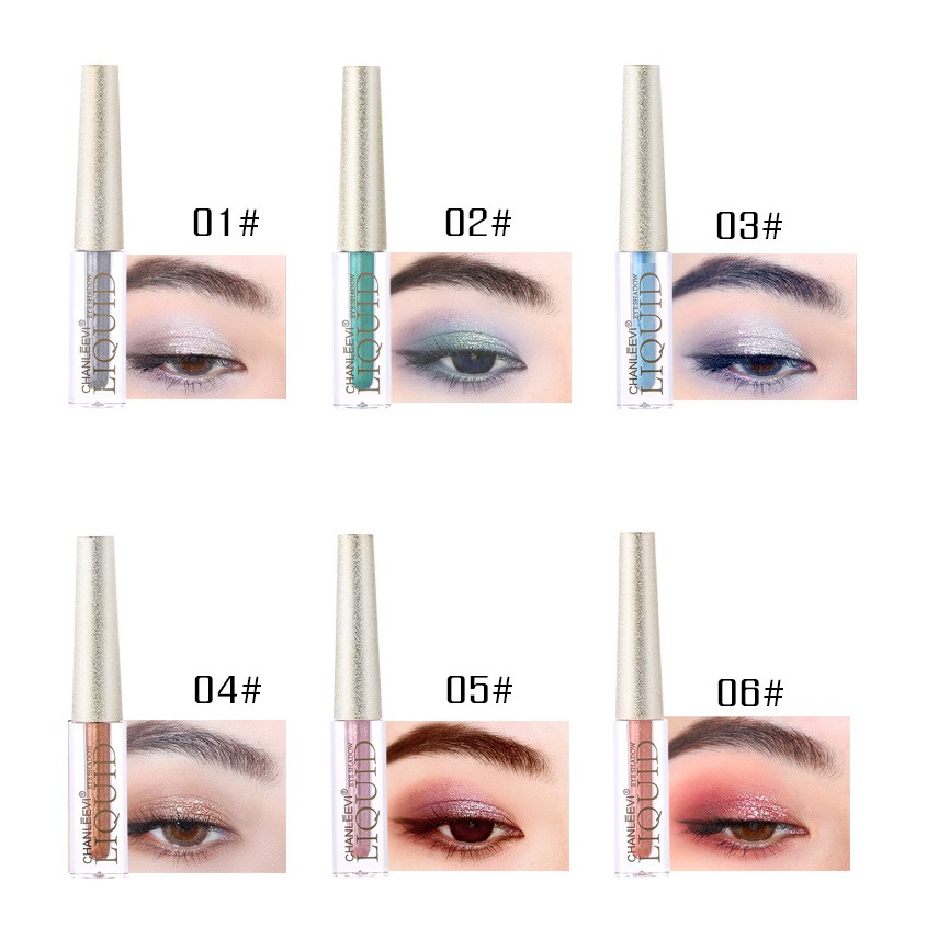 Diamond Glitter Liquid Eyeshadow Metallic Shimmer Pigment Long Lasting Eyes Make Up