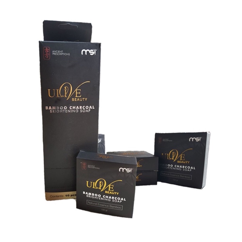 MSI Bamboo Charcoal Soap Original | Sabun Bamboo MSI