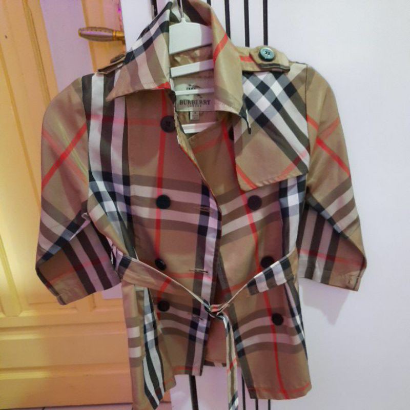 Coat Anak Burberry Preloved