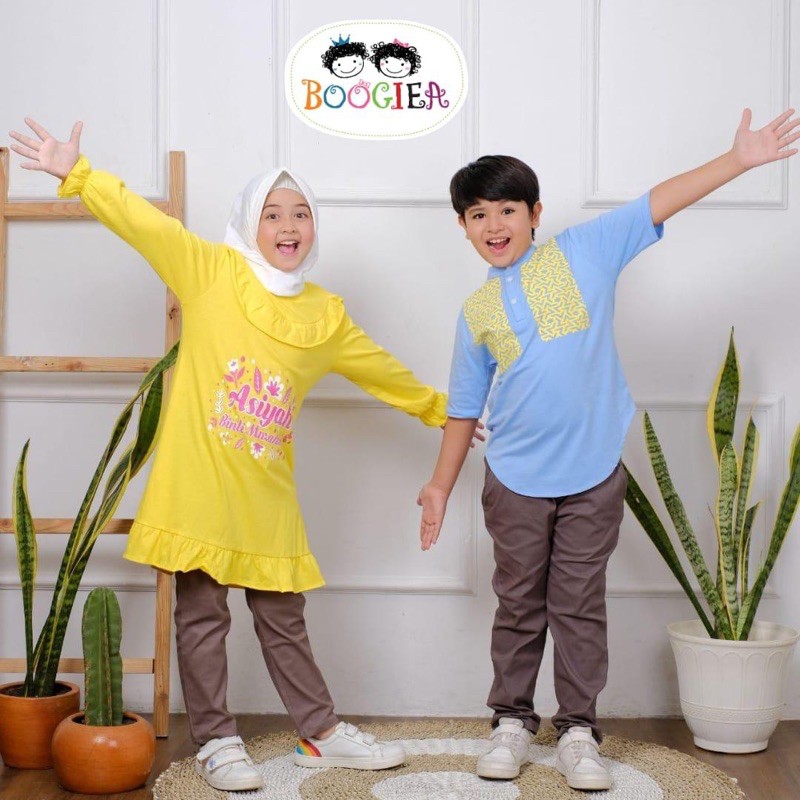 Setelan Anak Set Dress Set Koko Ramadhan Boogiea