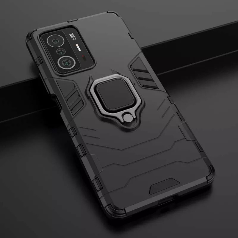 CASE XIAOMI MI 11T PRO MI11T PRO RUGGED ARMOR ROBOT STANDING IRING CASE