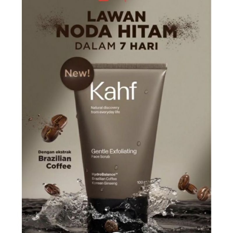 Kafh Face Wash 100ml / Kahf Skin Energizing and Brightening / Kahf Oil and Acne