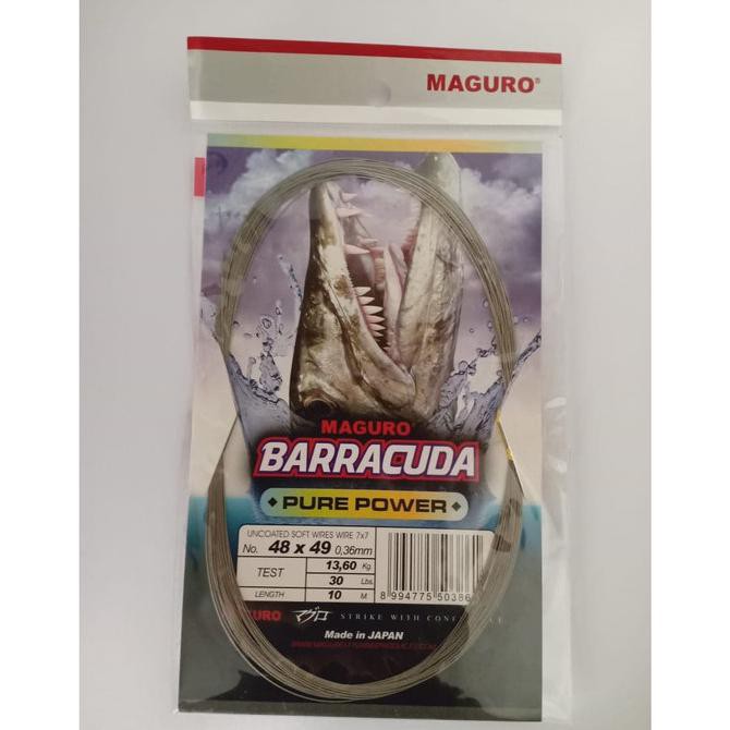 Neklin Maguro Barracuda 30lb 7x7 10meter Made in Japan