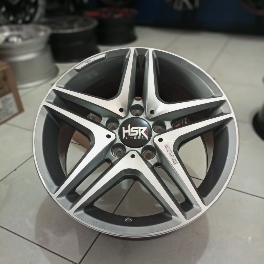 Velg mobil racing R16 Hsr Rostock pcd 5x112