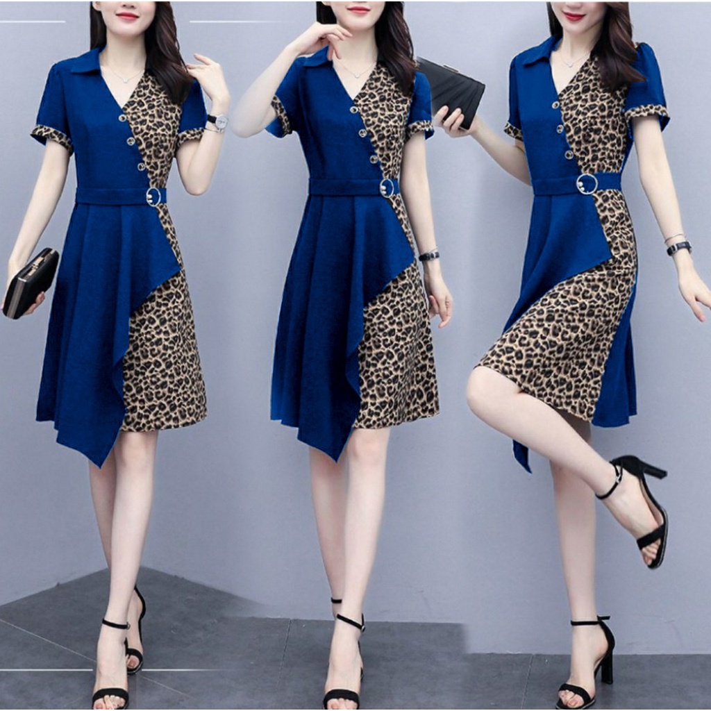 JYACOLECTION-DRESS WANITA TERBARU-DRESS CASUAL-DRESS WANITA MURAH-DRESS KEKINIAN-DRESS KOREA-GAUN NATAL