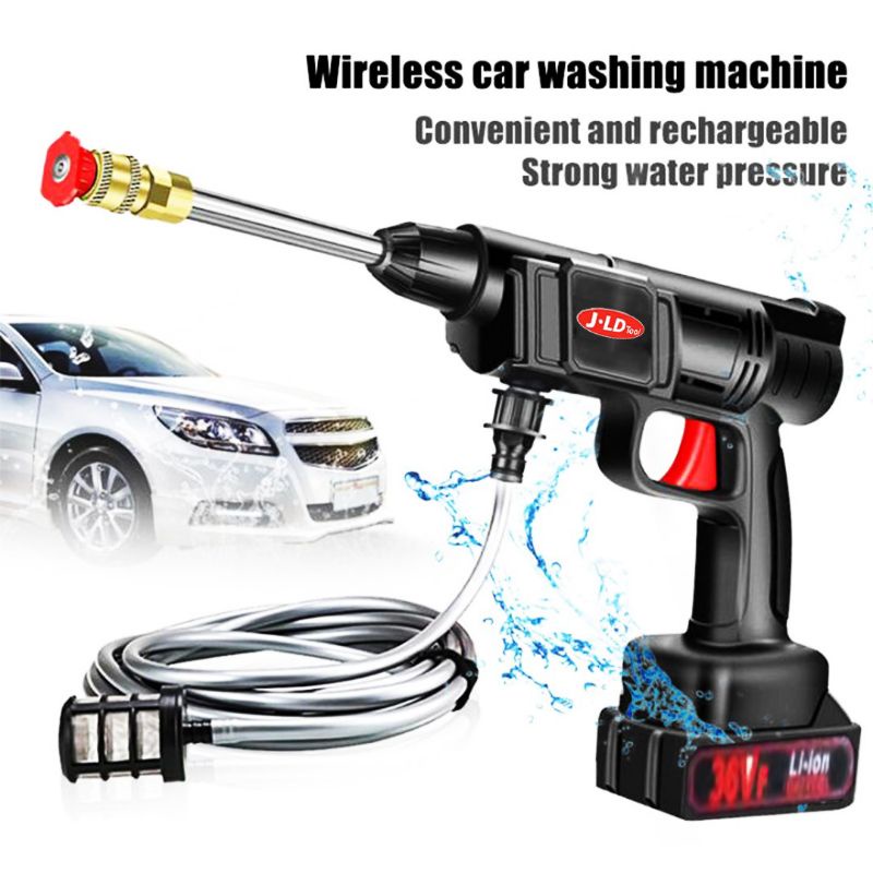 Alat steam cuci motor & mobil Jet Cleaner Baterai Cordless - 36VF JLD Tools JET CLEANER CORDLESS