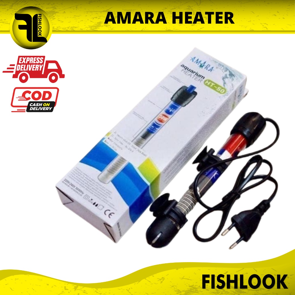 waterheater water heater aquarium Amara 50,75,100 Watt heater aquarium