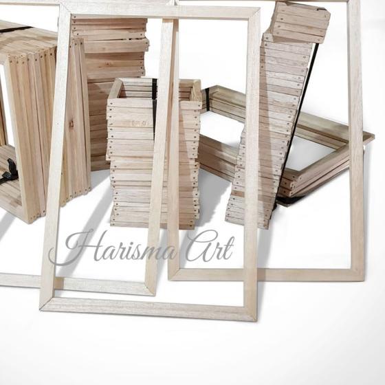 

Spanram 50x70 cm/Frame Kayu untuk Kanvas-Lukisan-Foto-Board dll