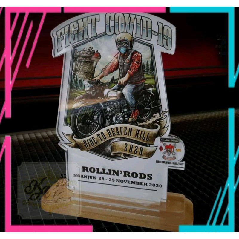 

Plakat Acrilik Ukuran 12*18cm Print UV