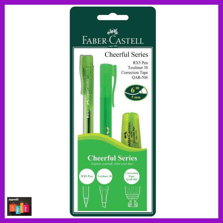 

Silutala- Faber-Castell Cheerful Series - Green -Ori.