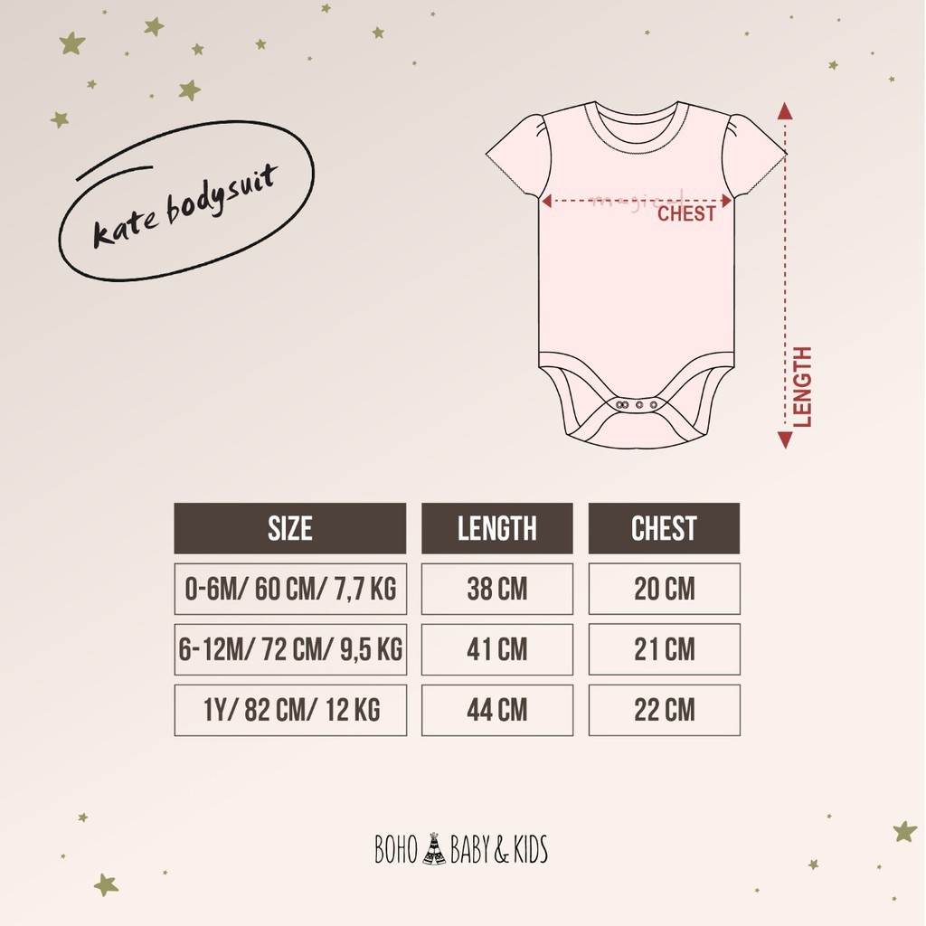 Bohopanna - Bohobaby Kate Bodysuit