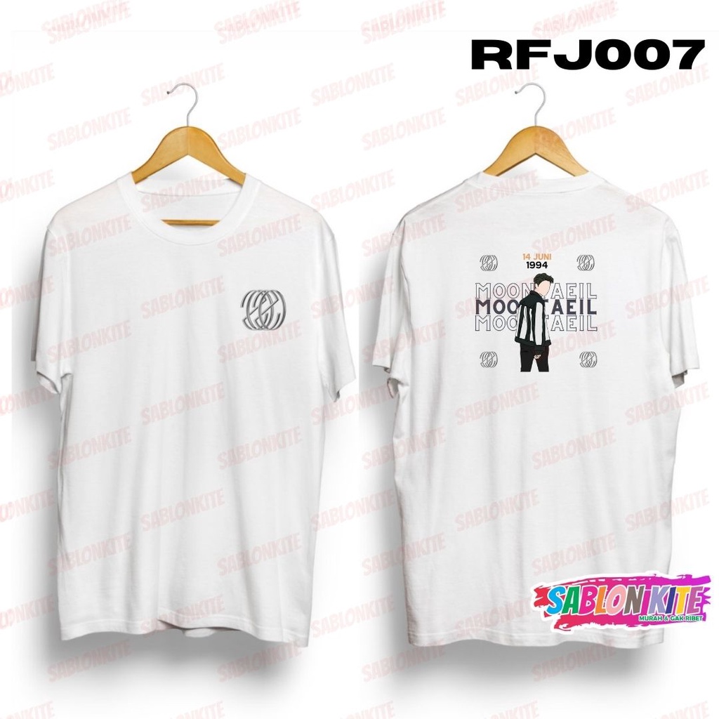 MURAH!!! KAOS NCT 127 MOON TAEIL RFJ007 COMBED 30S