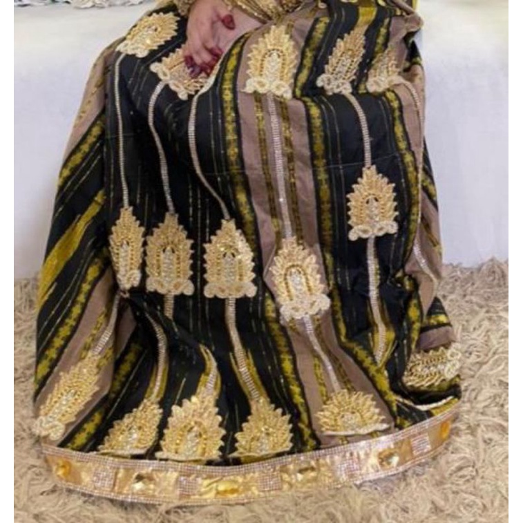 Rok sarung sutra pengantin Bugis Makassar ready payet