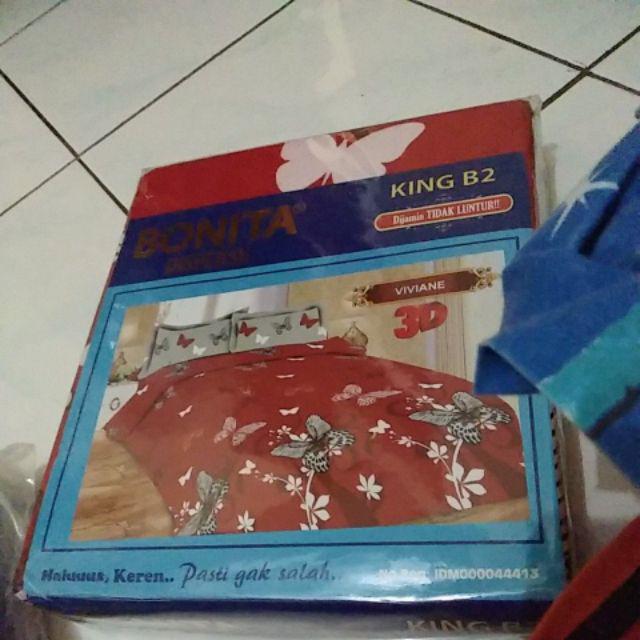 Sprei Bonita No 1 Uk 180x200 Doraemon Stand By Me