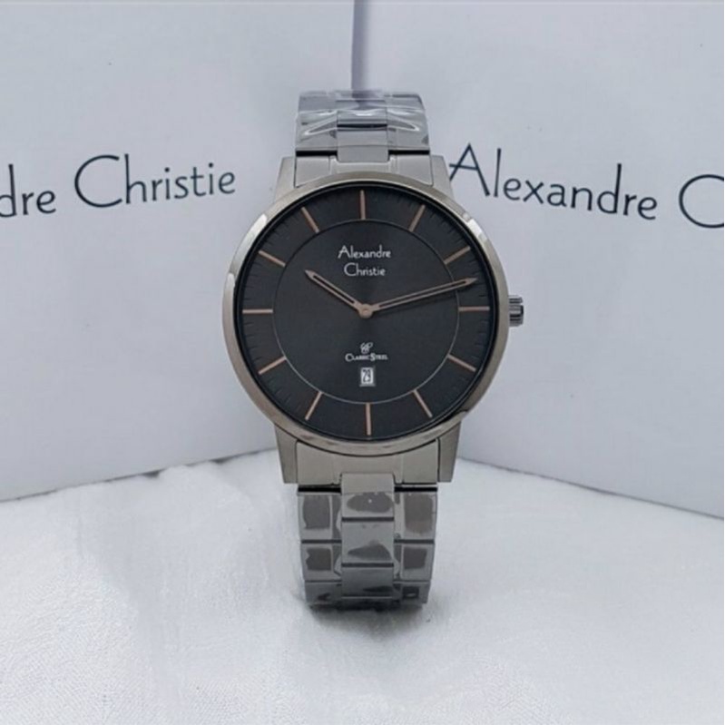 Jam Tangan Pria Alexandre Christie 8639 AC8639 Original