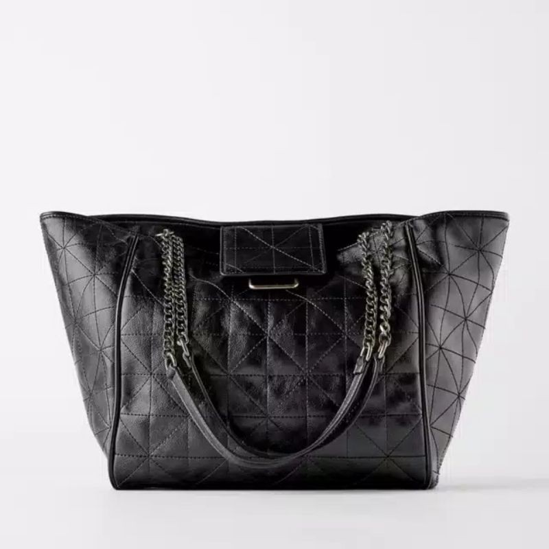 totebag wanita zara original (zara rocker tote)