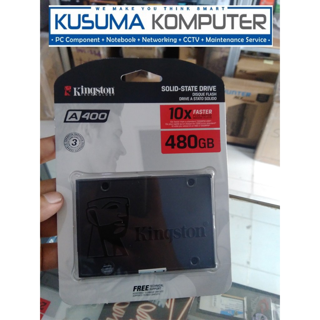Kingston A400 SA400 SSD 480GB 2.5&quot; SATA3 SA400S37/480G