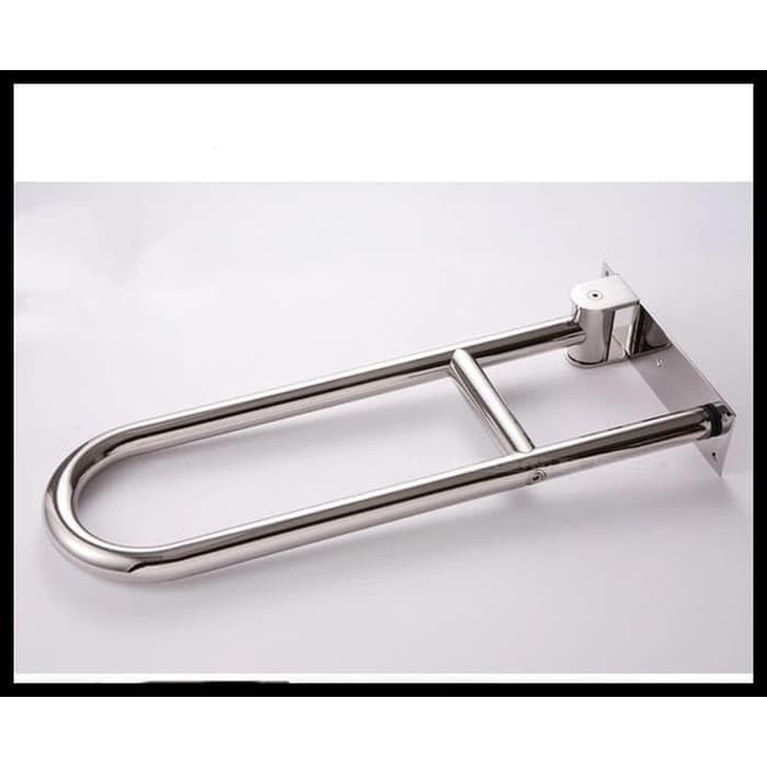 (SerbaSerbi)Grab Bar Disability pegangan toilet Grab Bar Kamar Mandi SS304 Tebal