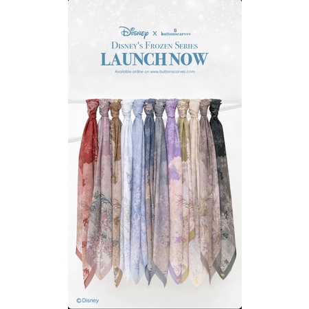 buttonscarves disney’s Frozen Series XL