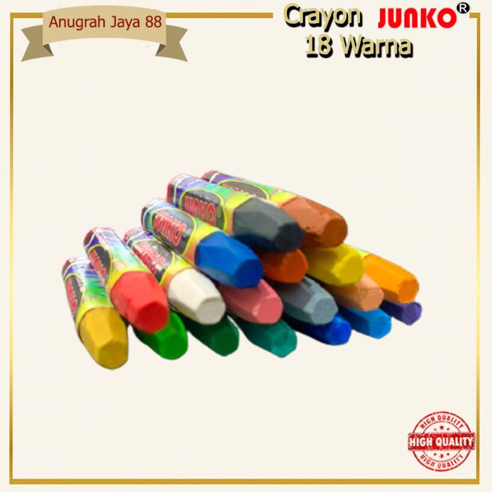 

Star Crayon Junko 18 Warna Oil Pastel Bagus