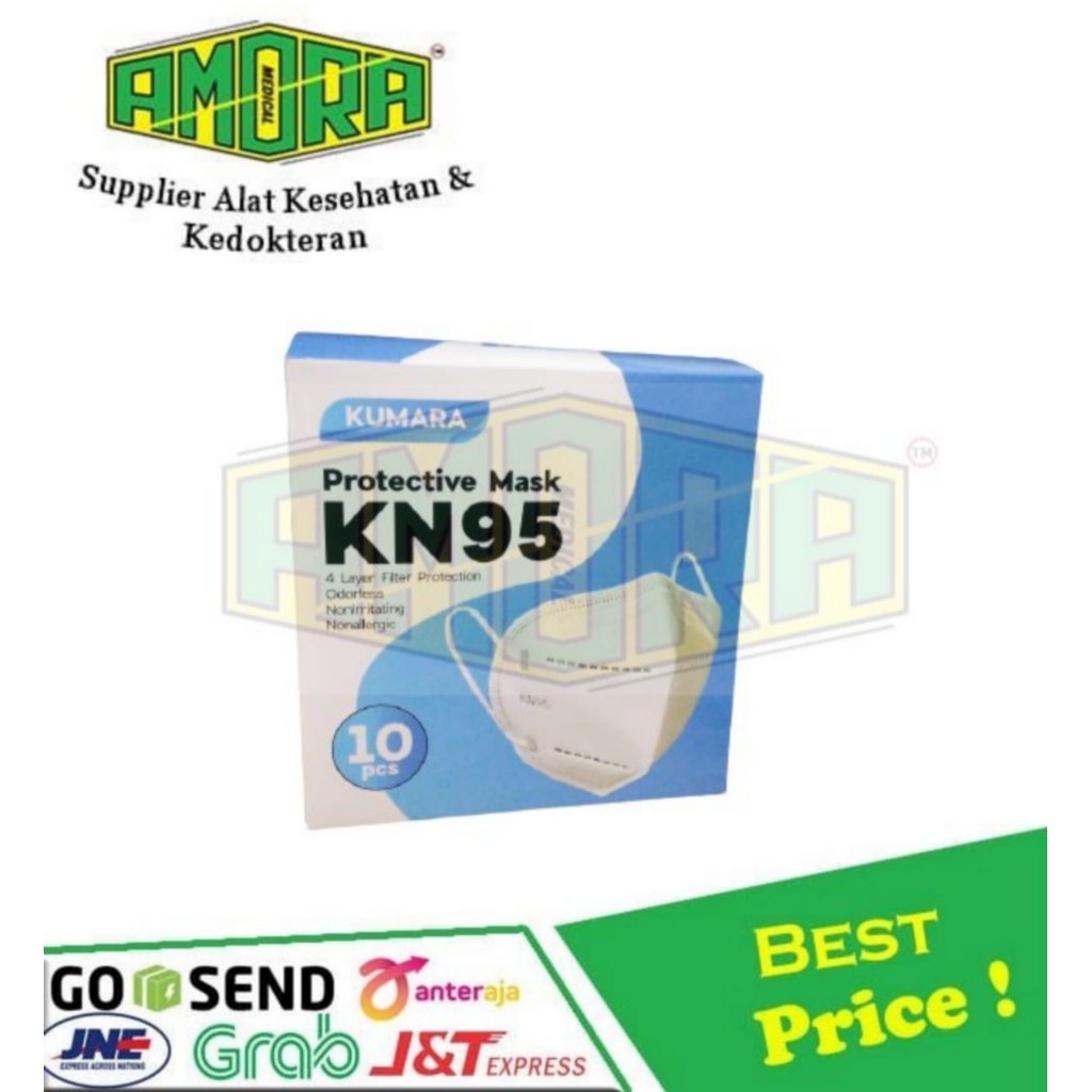 Masker KN95 Kumara / Protective Mask KN 95 Kumara isi 10 Pcs