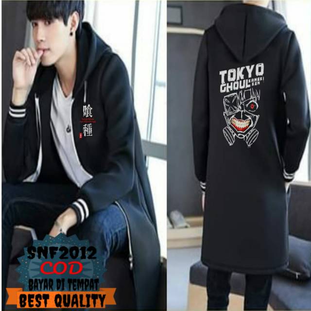 Jubah anime kaneki tokyo ghoul