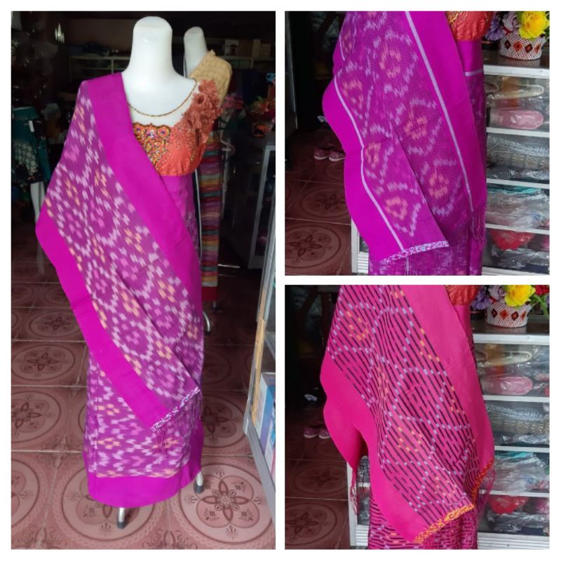 SONGKET MAULANA UNGU TENUN TANGAN TARUTUNG