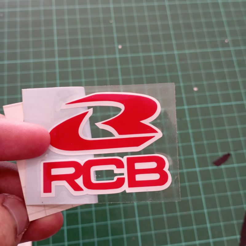 Sticker Cutting Rcb