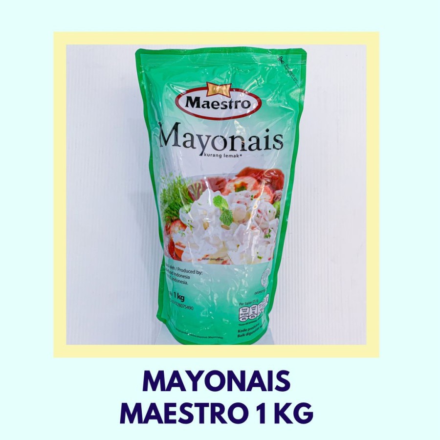 Mayonais / Mayo / Mayonnaise Maestro 1 kg