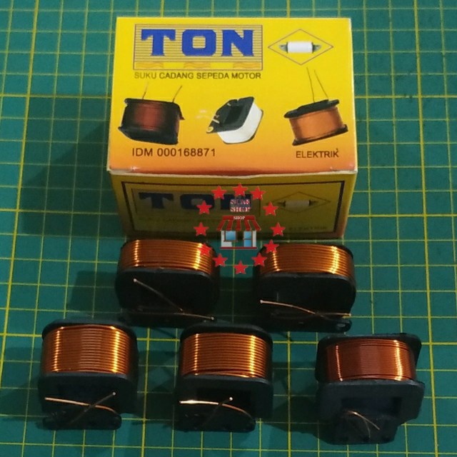 spul spool spol set Vespa PX merk TON