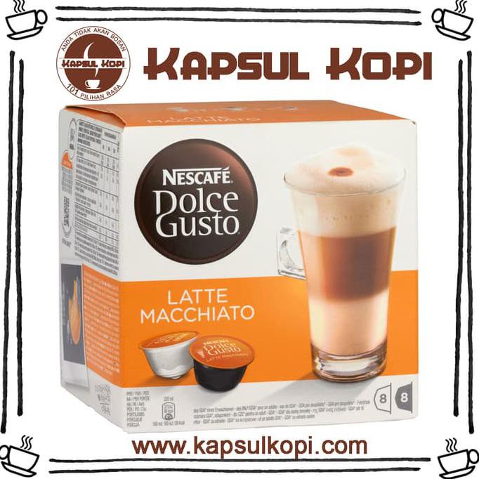 

PALING MURAH! Latte Macchiato Kapsul Kopi Nescafe Dolce Gusto Capsule