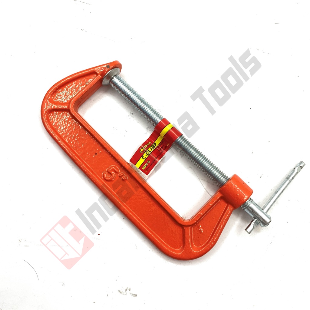 BISON SATUAN Klem C 5 Inch - Catok Clamp Jepit Penjepit