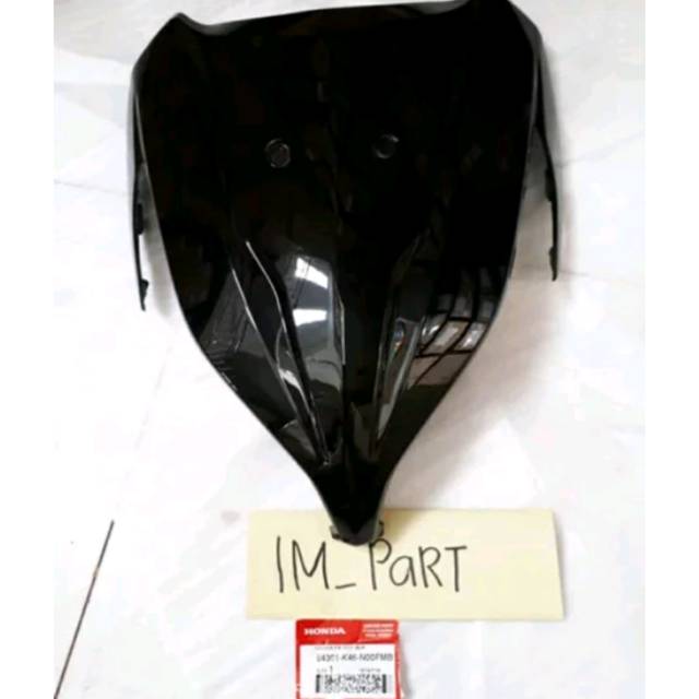 Cover body tameng depan Honda Vario 110 fi hitam original