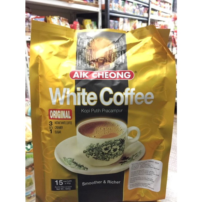 

Aik Cheong White Coffee Original 3IN1 600gr