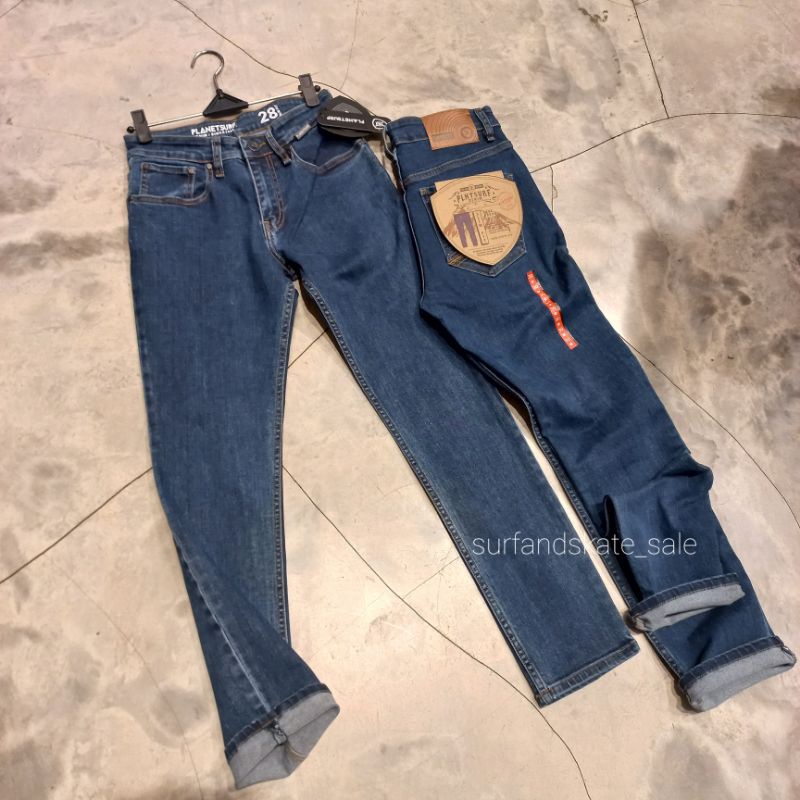 Celana Jeans Planet Surf Original Long Wave New 211A Blue