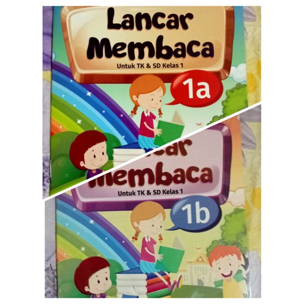 BUKU LANCAR MEMBACA untuk anak TK dan SD kelas 1