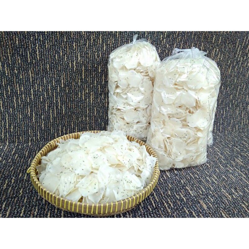 

KRUPUK, kripik opak mentah,sangat renyah dan gurih